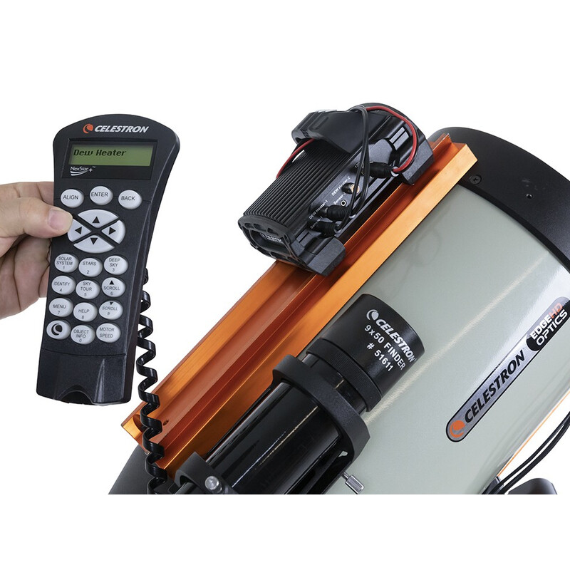 Celestron Smart strömförsörjning och styrningar för daggskydd 2x
