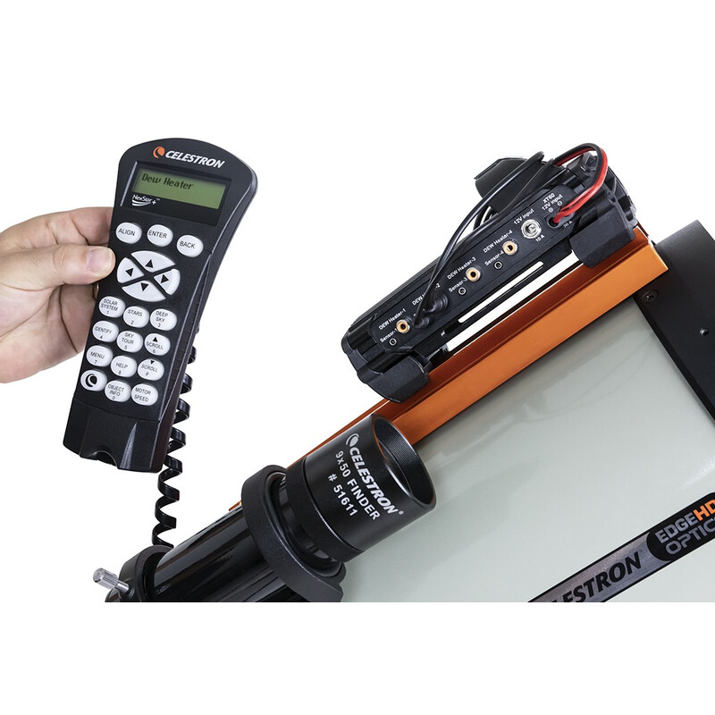 Celestron Smart strömförsörjning och styrningar för daggskydd 4x
