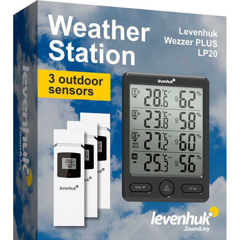 Levenhuk Väderstation Wezzer PLUS LP20