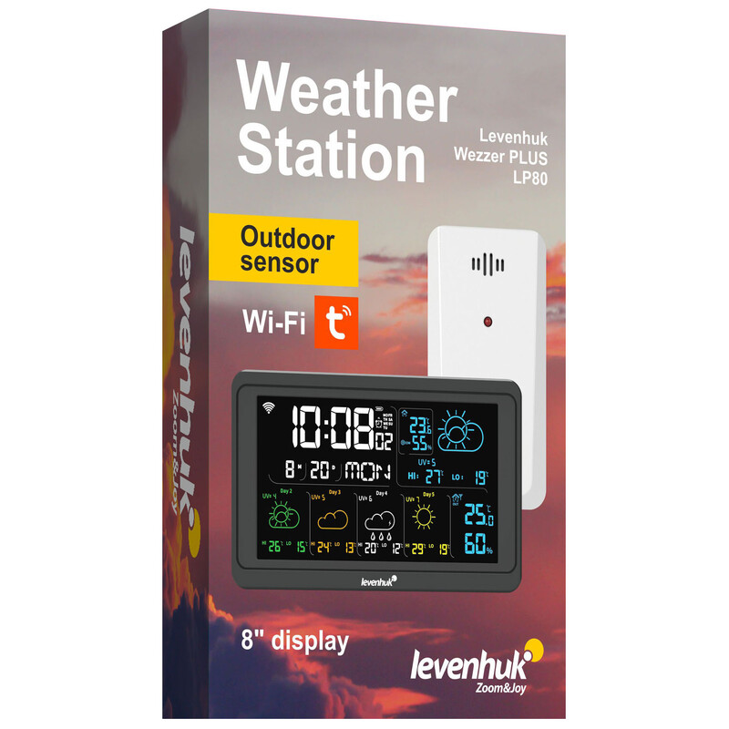 Levenhuk Väderstation Wezzer PLUS LP80 Wi-Fi