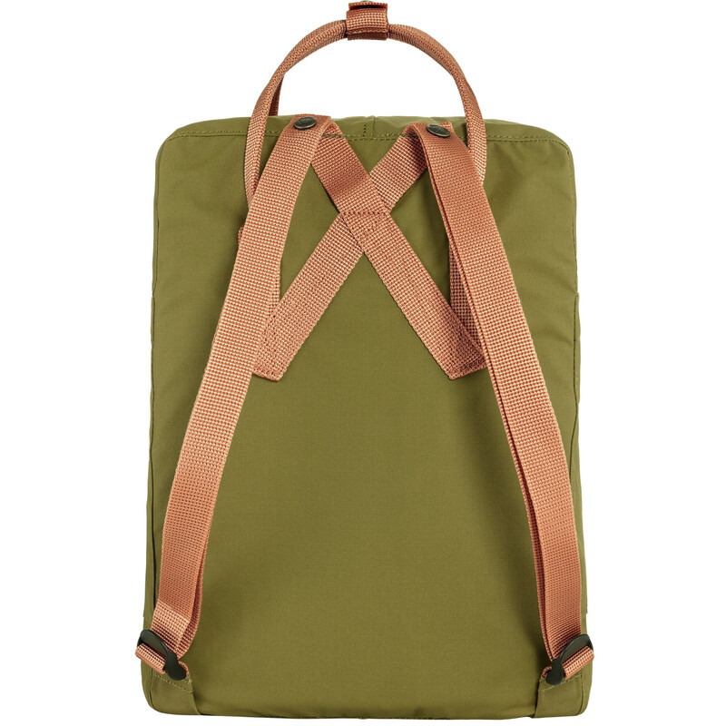 Fjällräven Ryggsäck Kånken 631-241 Lövverk Grön-Persika Sand