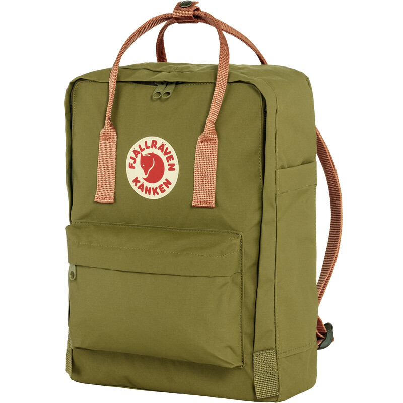 Fjällräven Ryggsäck Kånken 631-241 Lövverk Grön-Persika Sand