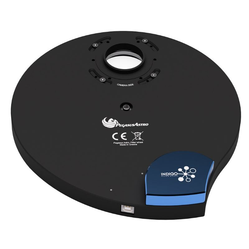 PegasusAstro Filterhjul Indigo + Optolong LRGB-filter 2"