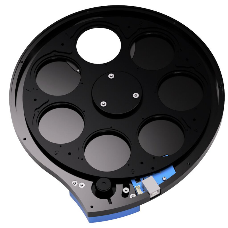 PegasusAstro Filterhjul Indigo + Optolong LRGB-filter 2"