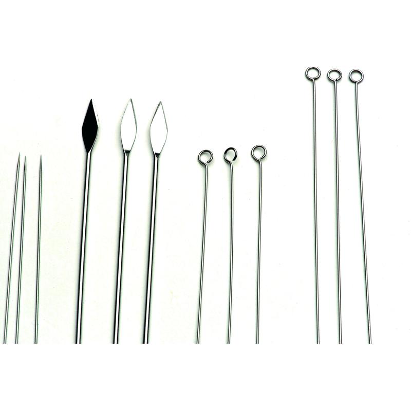 Windaus Insättbara nålar: Pinnöga 2,5 mm diameter, 50 mm, 10 stycken