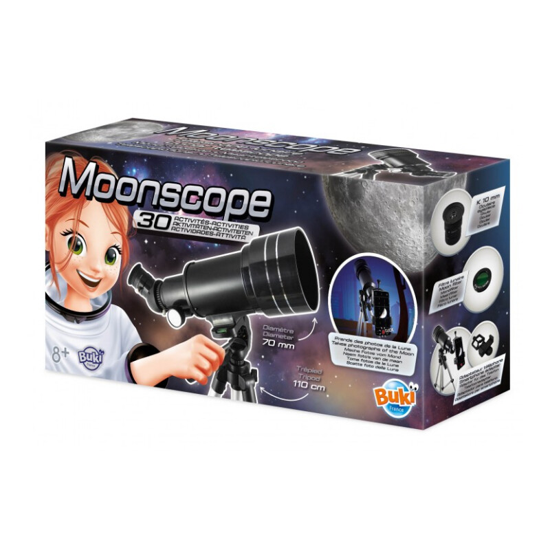 Buki Teleskop för barn Moonscope 30