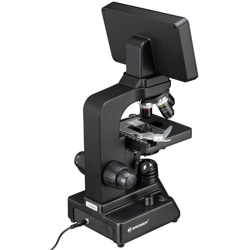 Bresser Researcher LCD Mikroskop, skärm, 40x-600x, DL, LED, 16MP