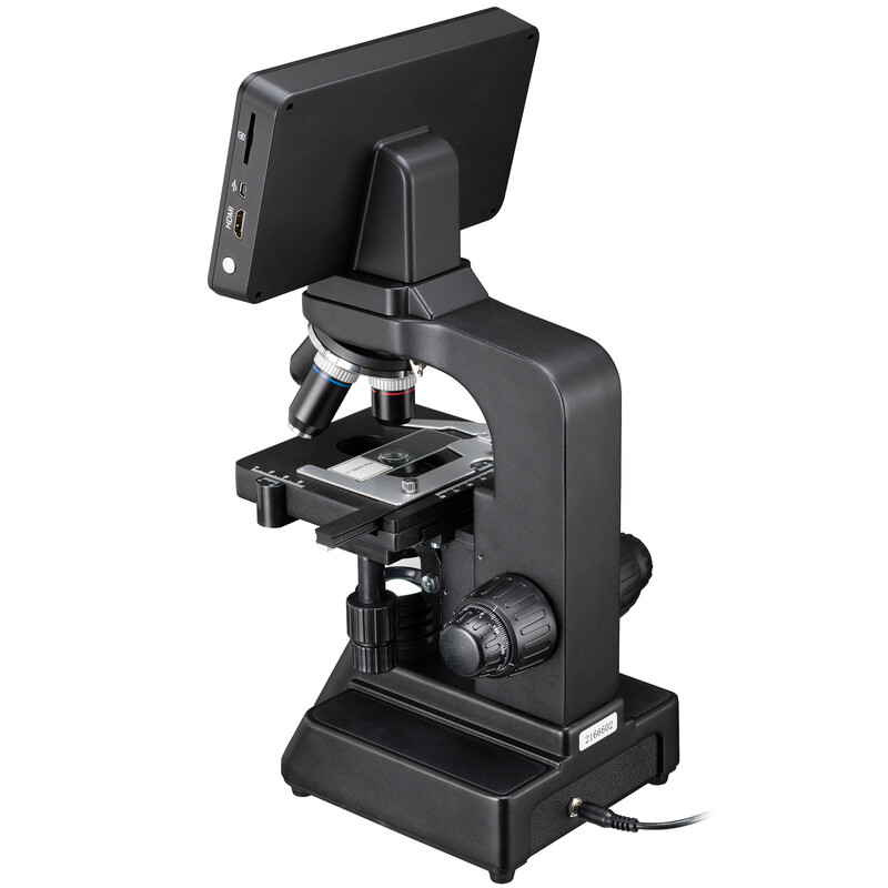 Bresser Researcher LCD Mikroskop, skärm, 40x-600x, DL, LED, 16MP