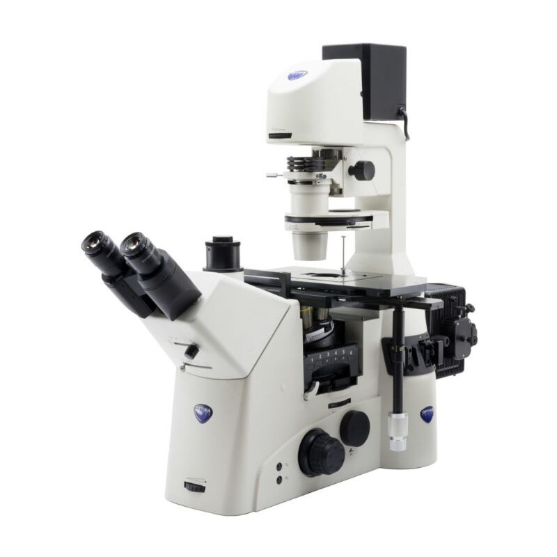 Optika Invert mikroskop IM-7, trino, invers, 10x25mm, LED 10W, w.o. objektiv