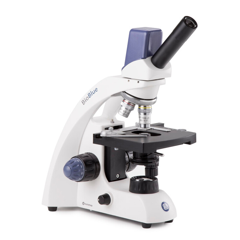 Euromex mikroskop BioBlue, BB.4255, Digital, mono, DIN, 40x - 1000x, 10x/18, LED, 1W