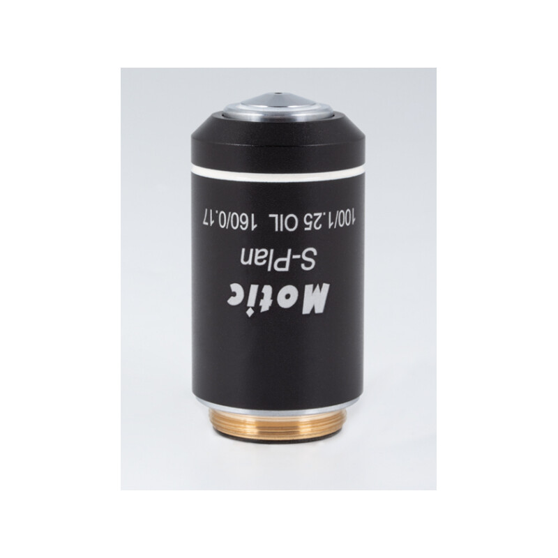 Motic Objektiv S-Plan Objektiv SP100X/1,25/S-Oil (AA=0,165mm)