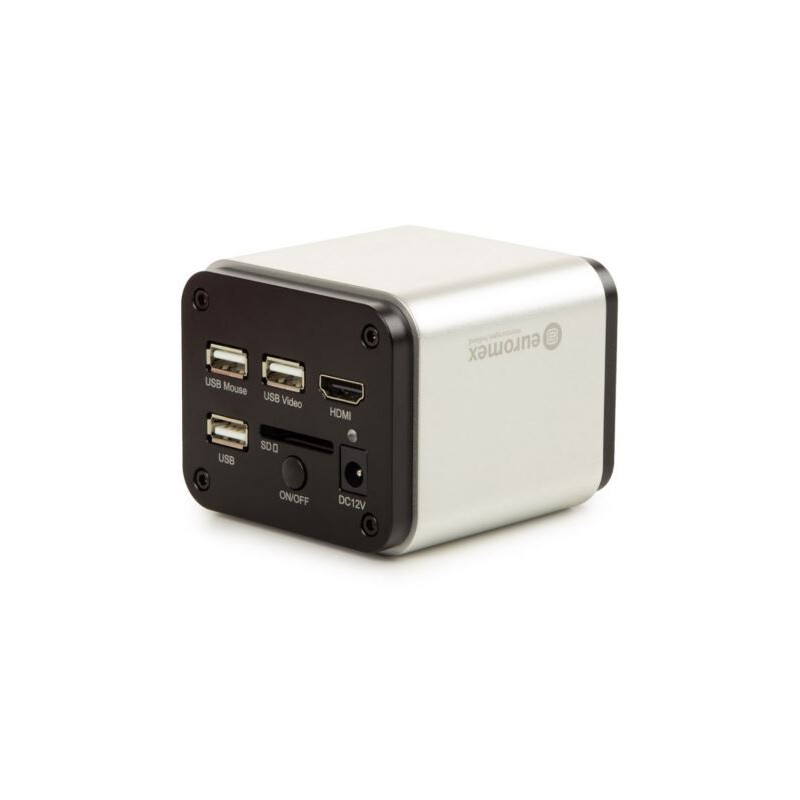 Euromex kamera HD-Pro HDMI, VC.3039, färg, CMOS, 1/2.8, 2.µm, 8MP, HDMI, USB-C