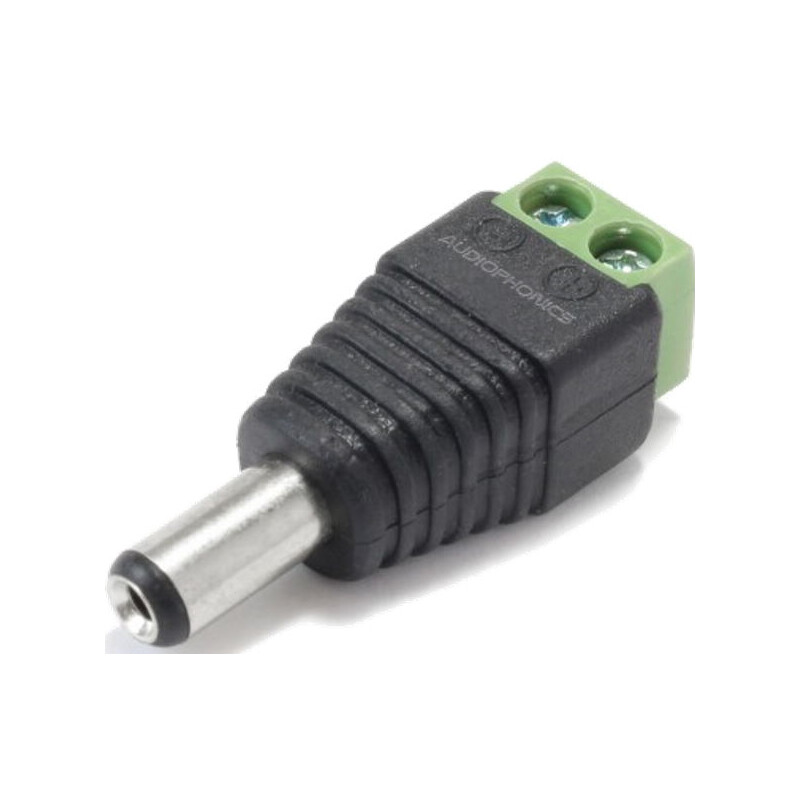 Pierro Astro Adapterhylsa 5,5/2,1 mm kontakt till skruvplintar