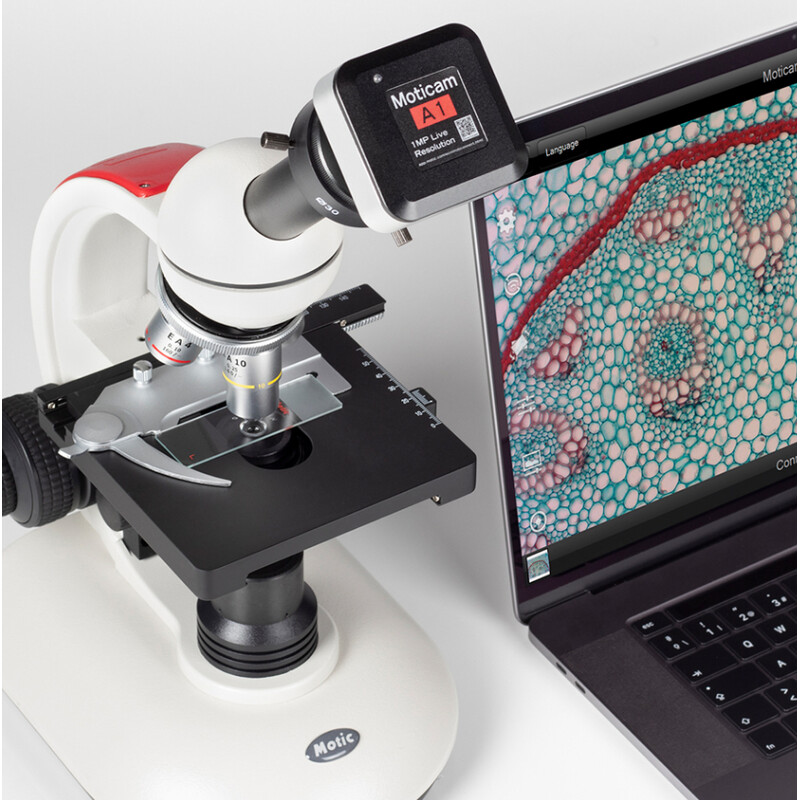 Motic Kamera A1, färg, sCMOS, 1/3.1, 4.1µ, 30fps, 1MP, USB 2.0