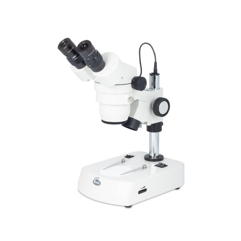 Motic Zoom-stereomikroskop SMZ140-N2LED, bino, 10x/20, Al/Dl, 3W LED