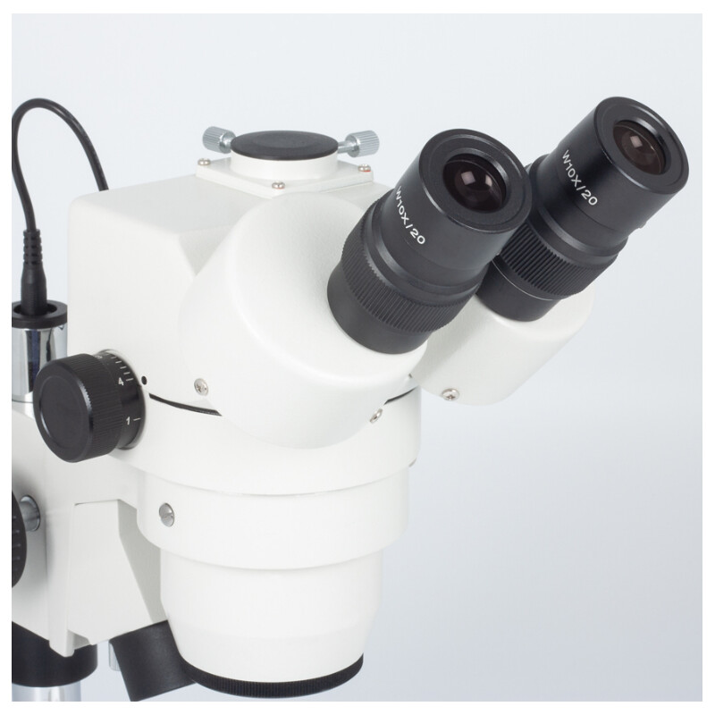 Motic Zoom-stereomikroskop SMZ143-N2LED, trino, 10x/20, Al/Dl, 3W LED