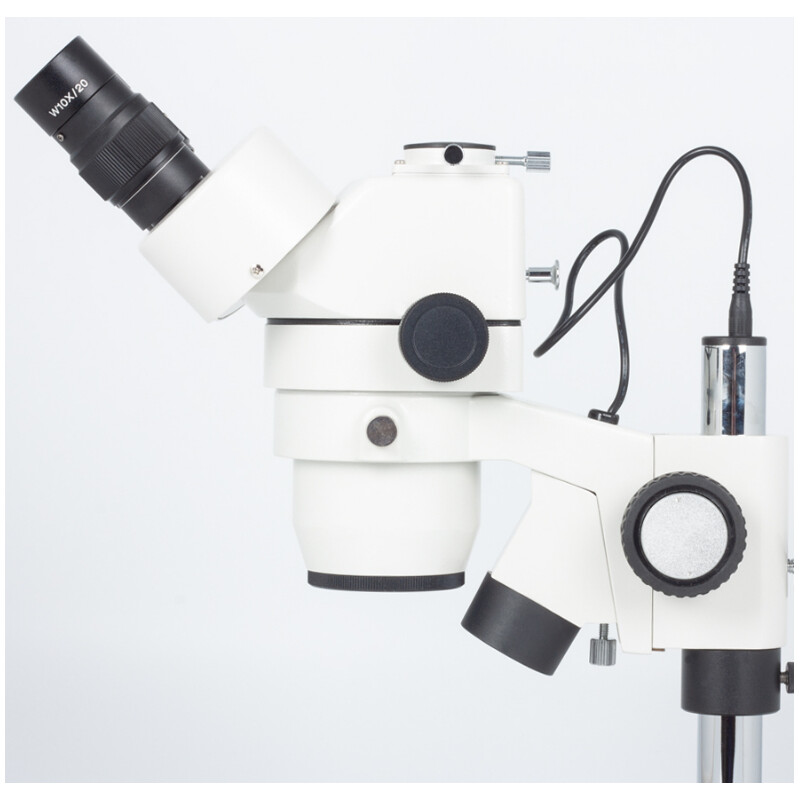 Motic Zoom-stereomikroskop SMZ143-N2LED, trino, 10x/20, Al/Dl, 3W LED