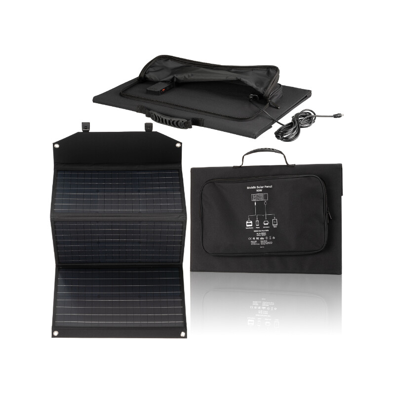 Bresser Mobile solcellsladdare 90 Watt
