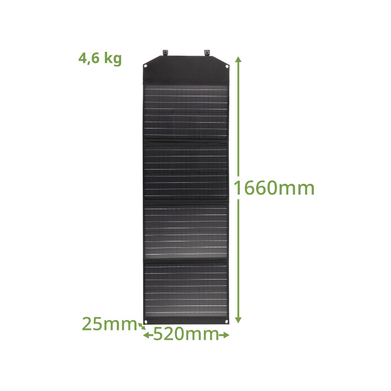 Bresser Mobile solcellsladdare 120 Watt