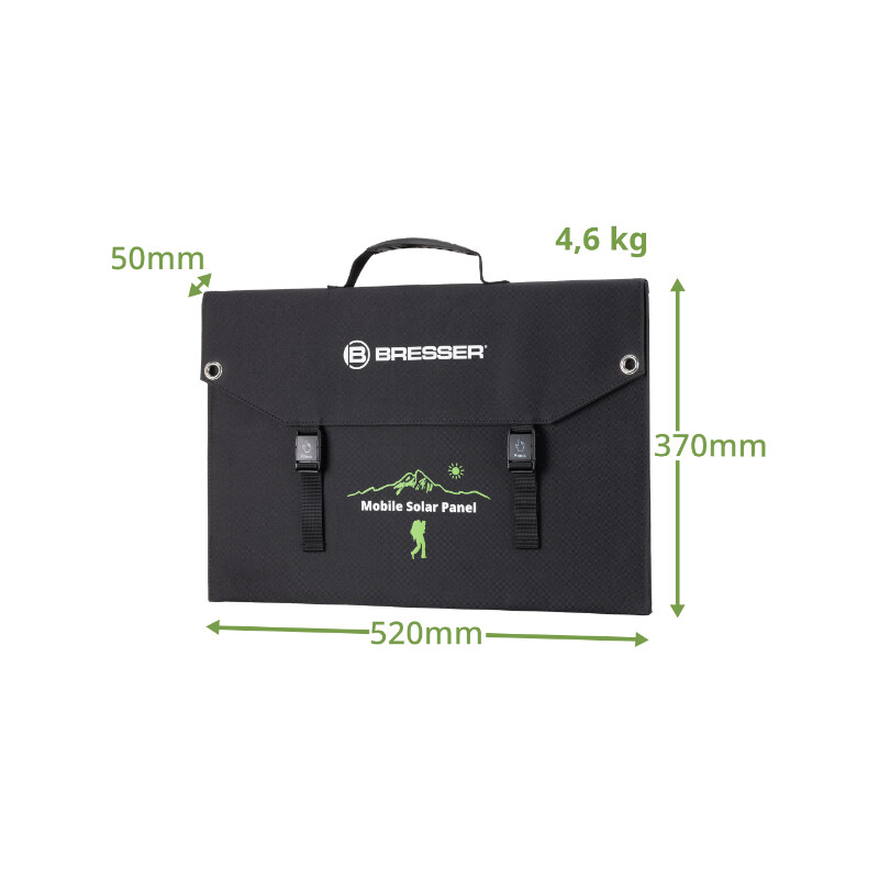 Bresser Mobile solcellsladdare 120 Watt