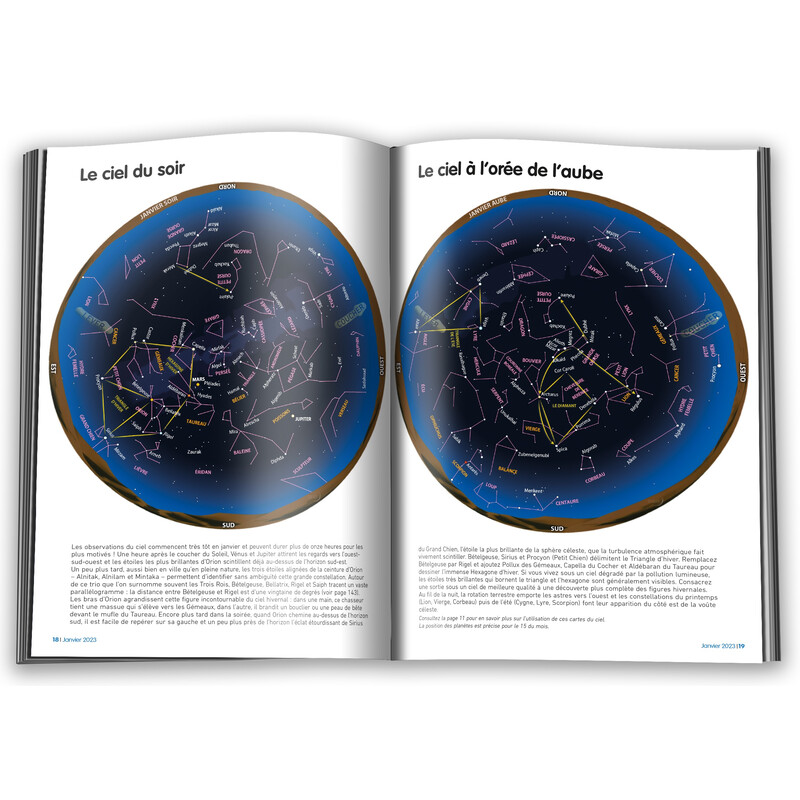 Amds édition  Årsbok Le Ciel à l'oeil nu en 2023