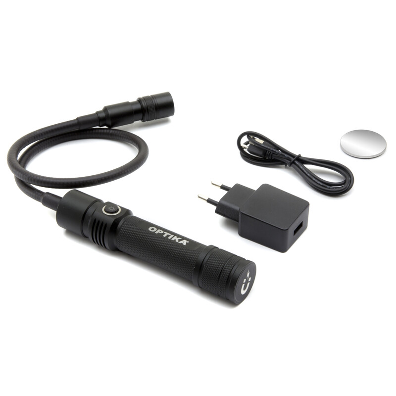 Optika CL-32 belysningsarm med magnetisk fästplatta, USB
