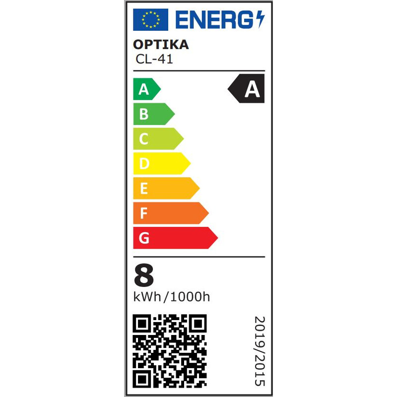 Optika Dubbelarmad X-LED3-belysning CL-41 med ljusstyrkereglering