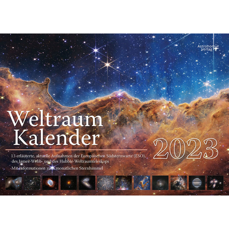 Astronomie-Verlag Weltraum-Kalender 2023