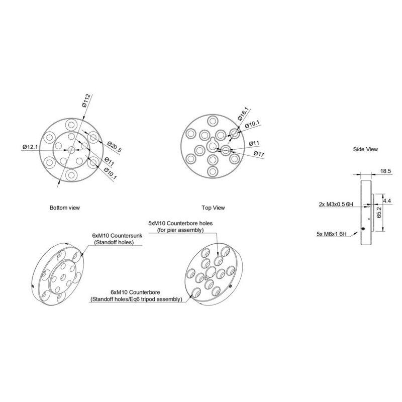 PegasusAstro Universal stativadapter för NYX-101