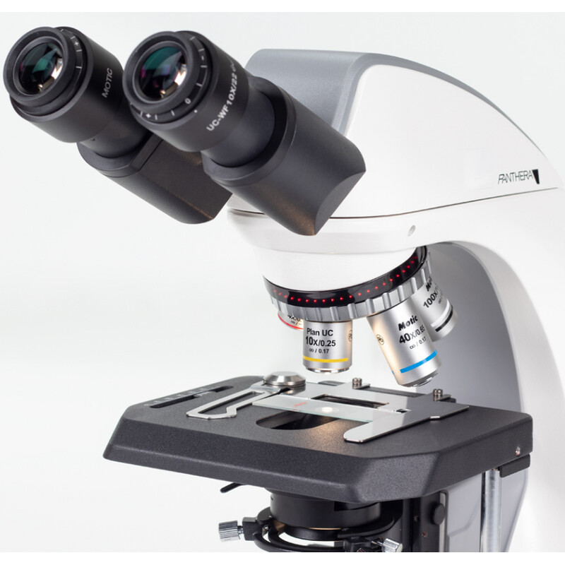 Motic Mikroskop Panthera DL, binokulär, digital, oändlighet, plan, achro, 40x-1000x, 10x/22mm, Halogen/LED, WI-Fi, 4MP
