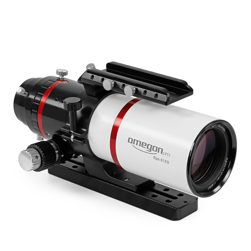 Omegon Apokromatisk Refraktor Pro APO AP 61/360 Triplet ED OTA + Pro Reducer 0.75x