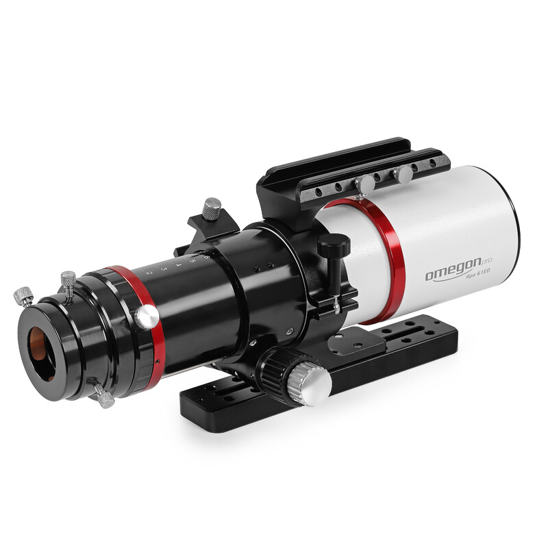 Omegon Apokromatisk Refraktor Pro APO AP 61/360 Triplet ED OTA + Pro Reducer 0.75x