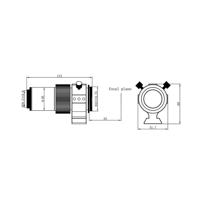 Askar Apokromatisk refraktor AP 30/135 FMA135 OTA