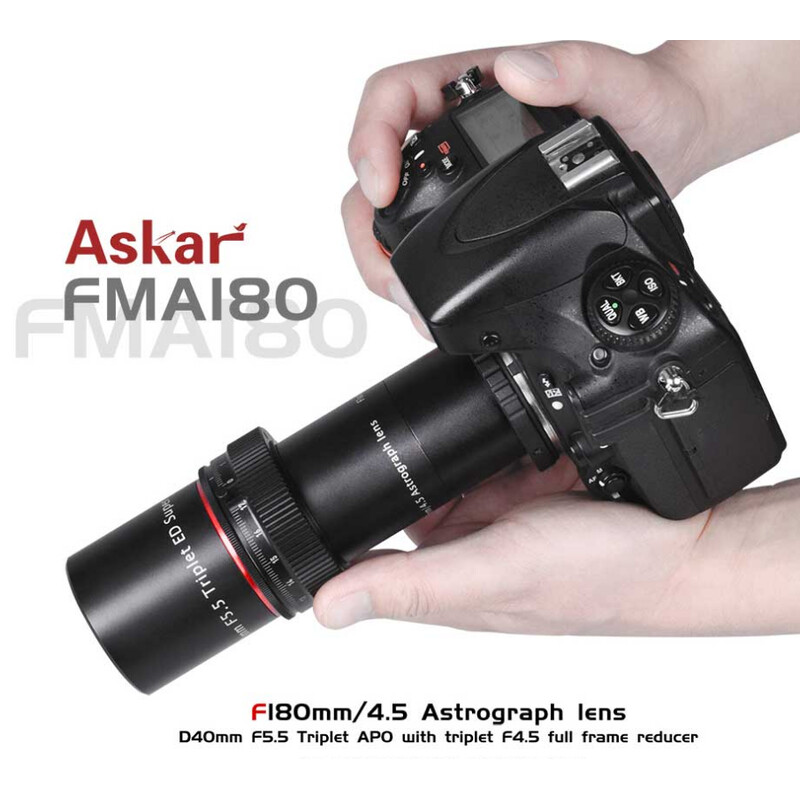 Askar apokromatisk refraktor AP 40/180 FMA180 OTA