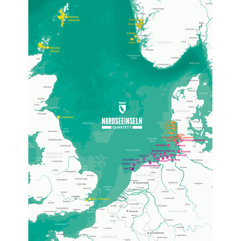 Marmota Maps Kvartett från Nordsjön