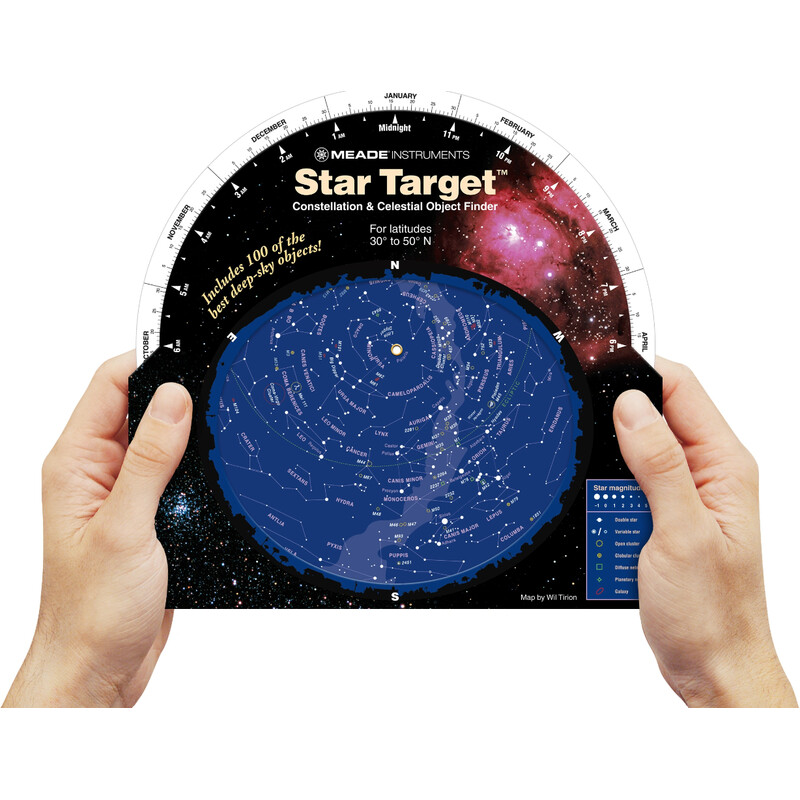 Meade Stjärnkarta planisfär