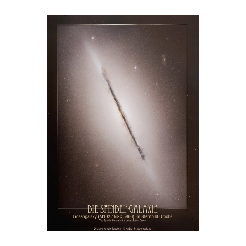 AstroMedia Poster Galaxen Spindeln