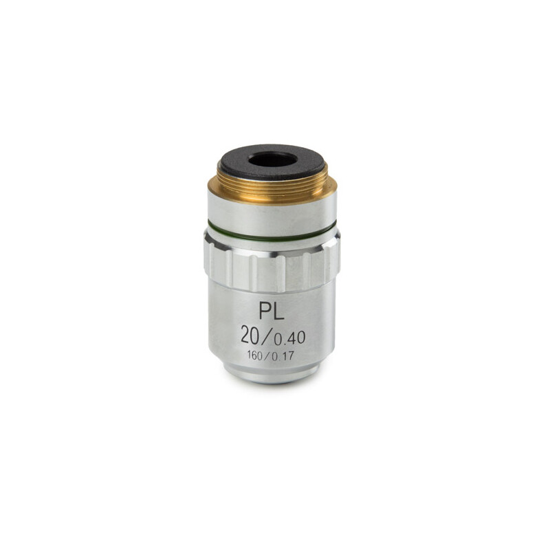 Euromex objektiv BS.7220, Plan PL 20x/0,40, arbetsavstånd 8,8 mm (bScope)
