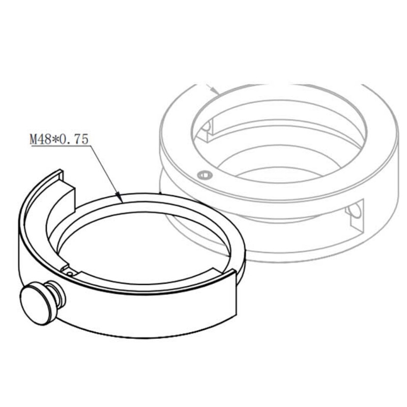 ZWO Filterhållare för filterlåda 2"