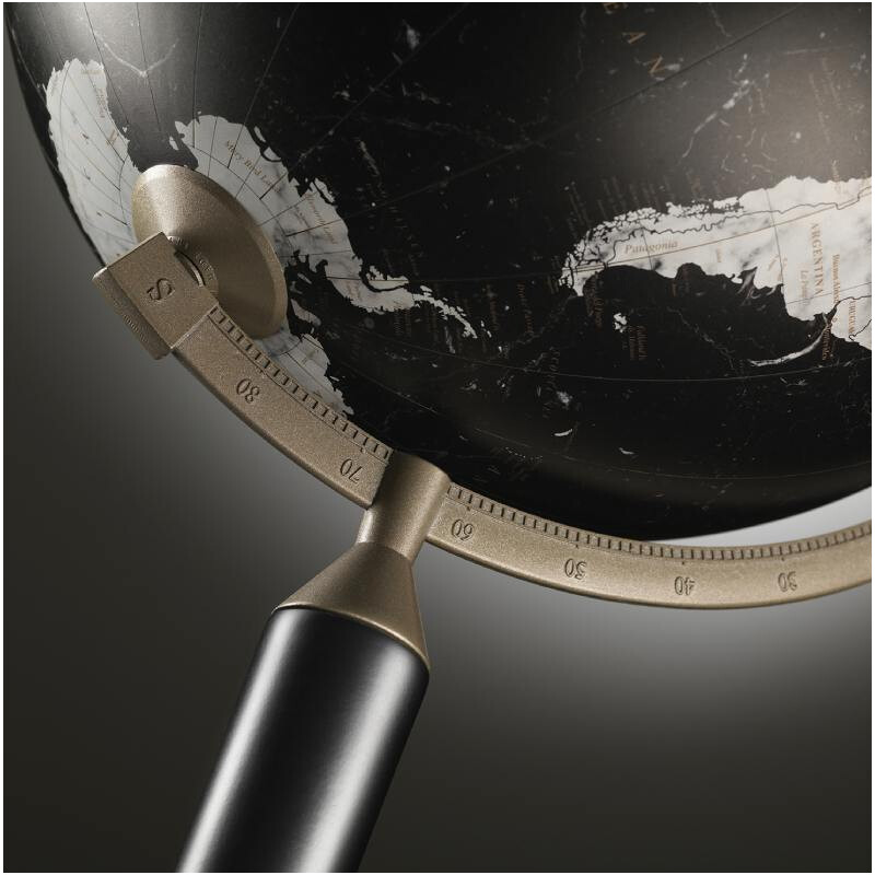 Zoffoli living Glob, golvmodell Vasco da Gama All Black 40cm