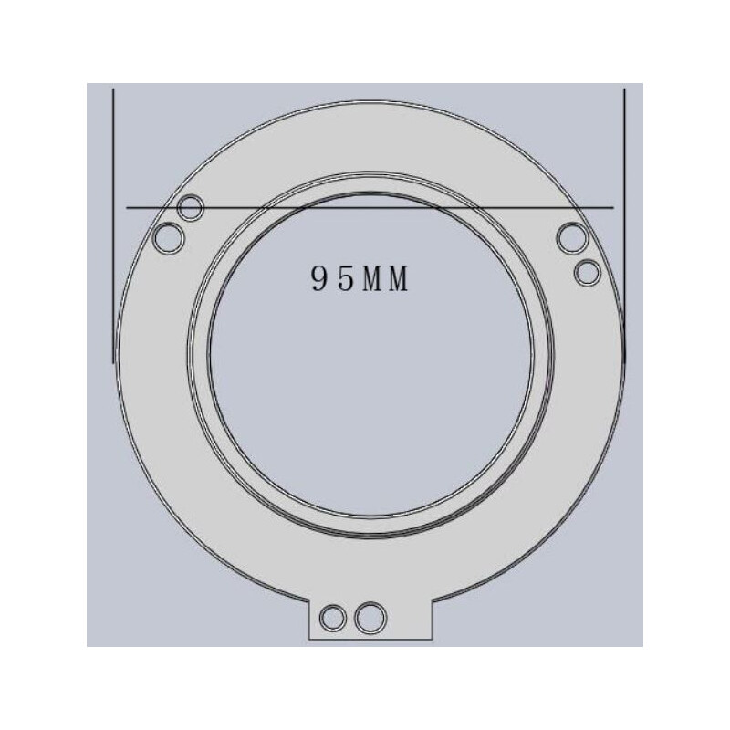 Artesky Skywatcher adapter för 2" UltraLight V3 OAZ