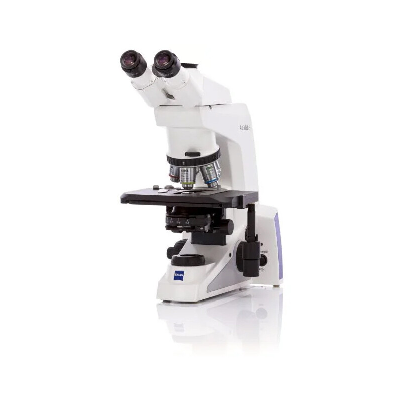 ZEISS Mikroskop , Axiolab 5, PH, trino, oändlighet, plan, 2,5x, 5x, 10x ,40x, 10x/22, Dl, LED, 10W, Axiocam208