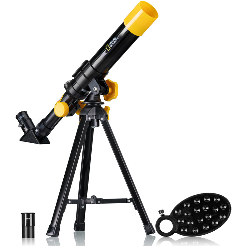 National Geographic Barnteleskop 40/400 med smartphone-hållare
