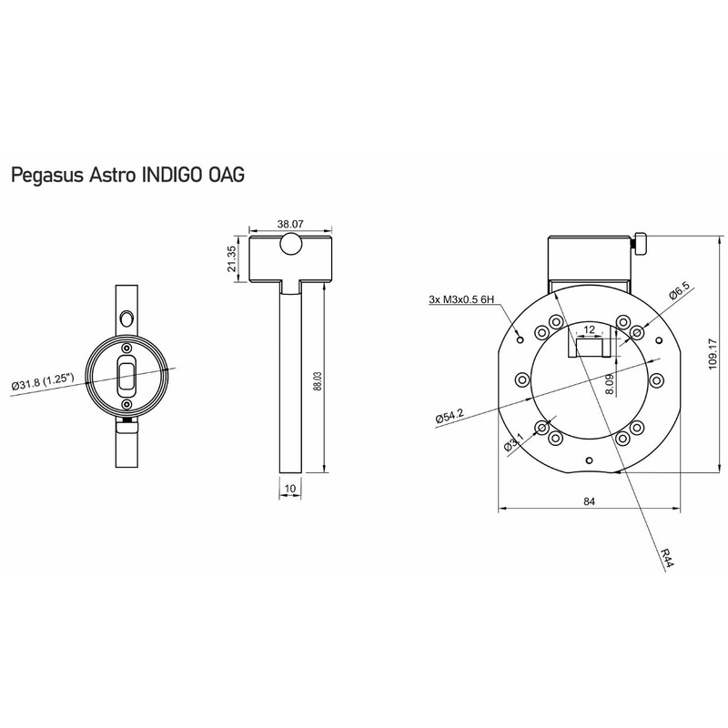 PegasusAstro Off-Axis-Guider Indigo OAG