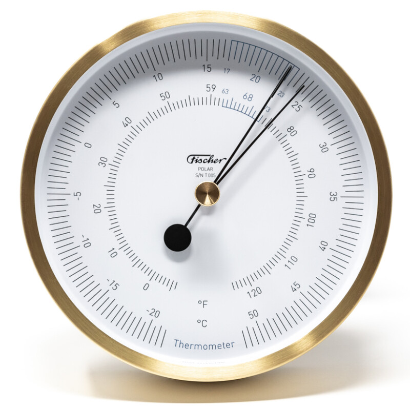 Fischer Väderstation POLAR termometer