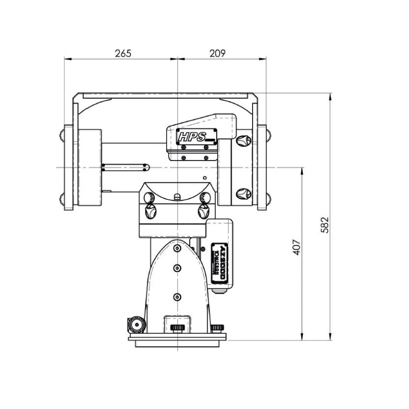 10 Micron Montering AZ 2000 HPS Combi DT