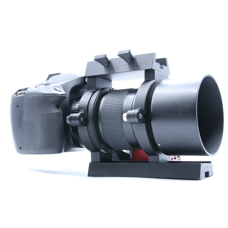 Wega Telescopes EAF-motormonteringssats med klämma, skena och sökarsko för Samyang 135 mm objektiv