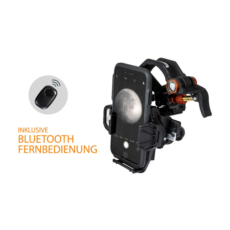 Celestron NexYZ Smartphone-hållare med Fjärrutlösare