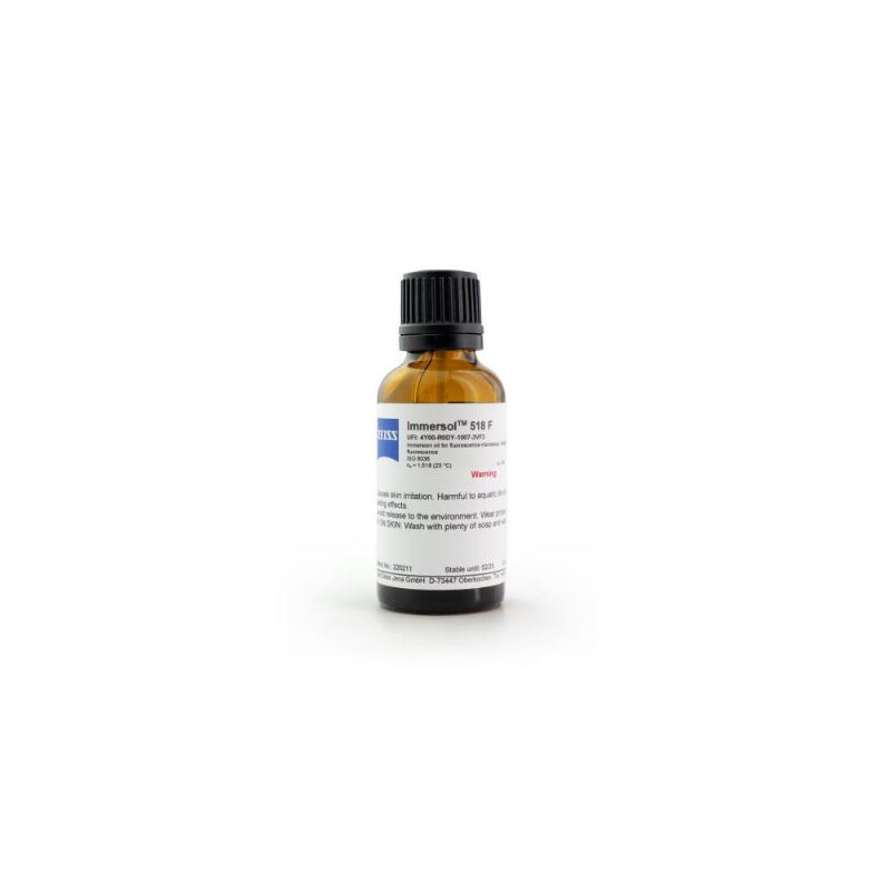 ZEISS Immersionsolja Immersol 518 F fluorescensfri, smörjmedel 20 ml