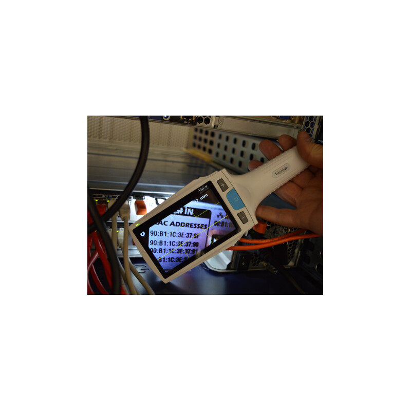 Vision Engineering Lupp CAMß digital handförstoring, 4x-20x, LED, uppladdningsbart batteri